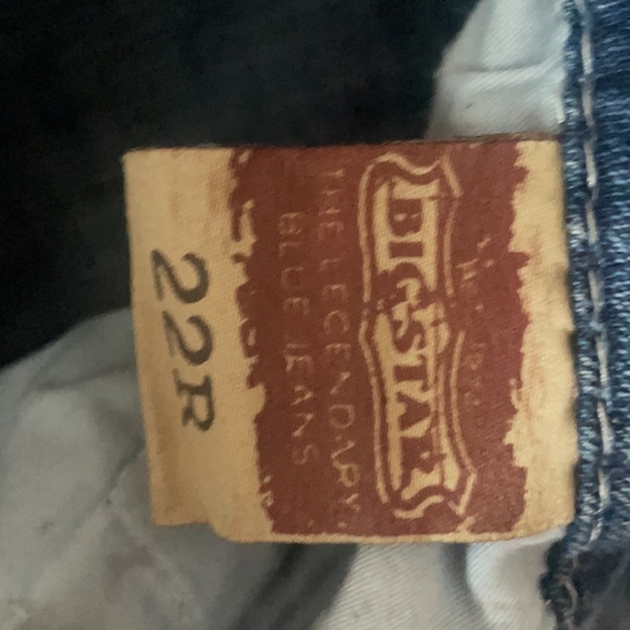 Big star 22R jeans like new - Picture 6 of 7